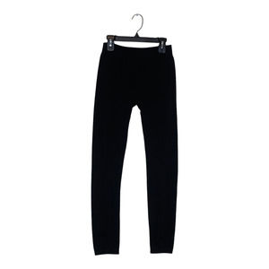 Gloria Vanderbilt black knit leggings S/M